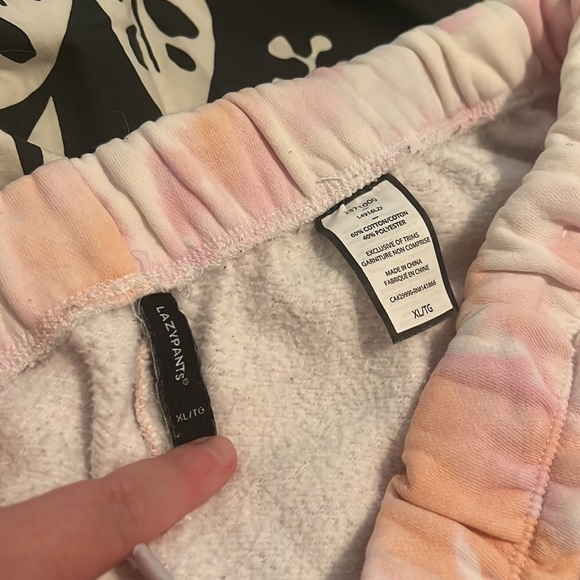 2/$30 💜 Lazypants tie dye sweatpants - Picture 3 of 3